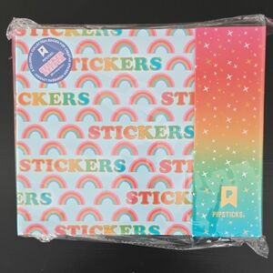 Rainbow Sticker Binder